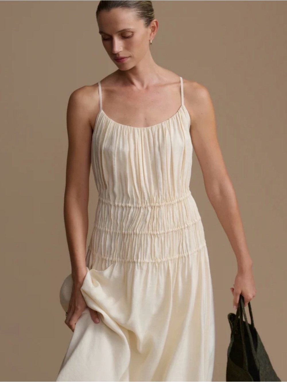 Jenni Kayne Wynn Dress | M/Cream